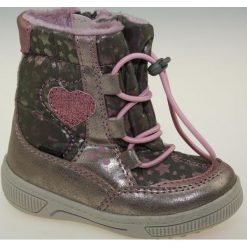 V+J Buty Zimowe Za Kostkę Dziewczęce 23 Różowy. Różowe buty dziewczęce zimowe V+J, za kostkę, bez zapięcia. Za 179,00 zł.