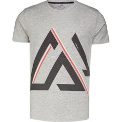 T-shirt BOGNER FOX. Szare t-shirty męskie Bogner, z nadrukiem, z tkaniny, sportowe, z okrągłym kołnierzem. Za 220,00 zł.