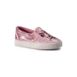 MICKEY&FRIENDS CP40-12DSTC. Różowe trampki dziewczęce z materiału. Za 59,99 zł.