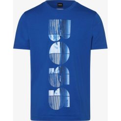 BOSS Athleisure - T-shirt męski – Teeonic, niebieski. Niebieskie t-shirty męskie BOSS Athleisure, xl, z nadrukiem, z bawełny, eleganckie, bez kołnierzyka. Za 245,95 zł.