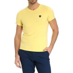 T-shirty męskie: T-shirt w kolorze żółtym