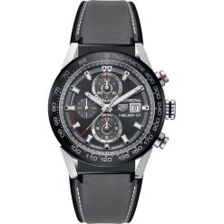 TAG HEUER PROMOCJA ZEGAREK Carrera Chronograph Automatic CAR201W.FT6095. Szare zegarki męskie TAG HEUER, ze stali. W wyprzedaży za 16390,00 zł.