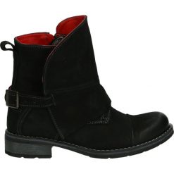 Botki - DEM2106 N NER. Brązowe botki damskie skórzane marki Venezia. Za 249,00 zł.