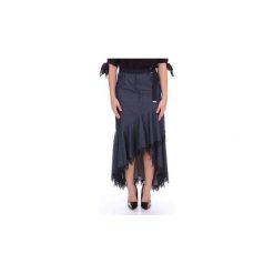Spódnice krótkie Blumarine 1540. Niebieskie spódniczki damskie Blumarine, bez wzorów, krótkie, mini. Za 1163,99 zł.