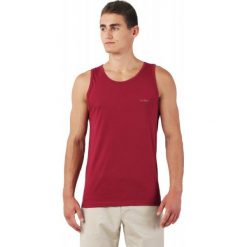 Tank-Top Pierre Cardin Bordowy. Czerwone t-shirty męskie xl, z bawełny, eleganckie. Za 29,00 zł.