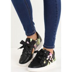 Czarne Buty Sportowe Burble. Czarne buty sportowe damskie Born2be, ze skóry, sportowe. Za 39,99 zł.