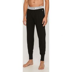 Polo Ralph Lauren - Spodnie piżamowe. Czarne piżamy męskie Polo Ralph Lauren, s, z nadrukiem, z elastanu. Za 279,90 zł.