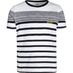 T-shirty chłopięce: BOSS Kidswear KURZARM STREIFEN Tshirt z nadrukiem weiß