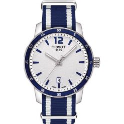 PROMOCJA ZEGAREK TISSOT T- SPORT T095.410.17.037.01. Białe zegarki męskie marki TISSOT, ze stali. W wyprzedaży za 1139,60 zł.
