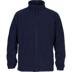 Granatowy POLAR (Bluza) Męski bez Kaptura -JANPOL- Lekki, Zapinany na Zamek, na Stójce, Ciepły KUJNPLPLR450Gnavy. Niebieskie bluzy męskie Janpol, na wiosnę, m, bez wzorów, z poliesteru, bez kaptura. Za 75,00 zł.