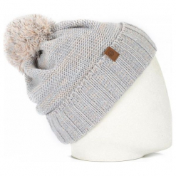 Nugget Czapka Damska Noma Beanie, Szara. Szare czapki zimowe damskie marki Nugget. Za 92,00 zł.