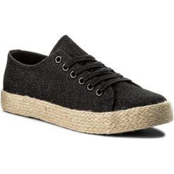 Espadryle damskie: Espadryle NYLON RED – WS170090 Czarny