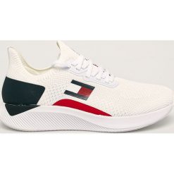 Tommy Sport - Buty. Czerwone buty sportowe damskie Tommy Sport, bez wzorów, z gumy, sportowe. Za 579,90 zł.