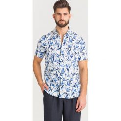 KOSZULA Armani Exchange. Białe koszule męskie m, z bawełny. Za 225,00 zł.