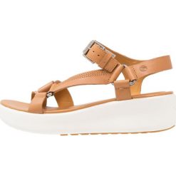 Timberland LOS ANGELES WIND SPORTY Sandały na platformie biscuit prince. Szare rzymianki damskie Timberland, z materiału, na platformie. Za 459,00 zł.
