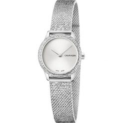 Calvin Klein Minimal Zegarek Srebrny. Szare zegarki damskie Calvin Klein, srebrne. Za 1057,95 zł.