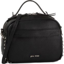 Torebka GINO ROSSI - VS4693 Black. Czarne torebki klasyczne damskie Gino Rossi, bez wzorów, ze skóry, klasyczne, bez dodatków. Za 279,99 zł.