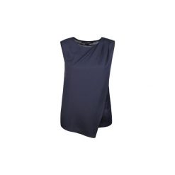 Bluzki Guess W63H20W50C0. Niebieskie bluzki damskie Guess, bez wzorów, bez kołnierzyka, bez rękawów. Za 149,00 zł.