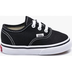 Vans - Tenisówki dziecięce. Czarne trampki dziewczęce Vans, z gumy, na sznurówki. Za 149,90 zł.