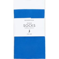Skarpety - Niebieski. Niebieskie skarpetki damskie Reserved. W wyprzedaży za 4,99 zł.