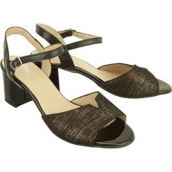 MARCO SHOES 0624P-440-001-1 czarny, sandały damskie. Czarne sandały damskie Marco Shoes, bez wzorów, ze skóry, bez obcasa, na obcasie, bez zapięcia. Za 239,90 zł.
