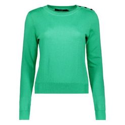 Vero Moda Damski Sweter Mild i Ls O-neck Button Bluza Boo Holly Green (rozmiar S). Zielone bluzy damskie Vero Moda, s, bez wzorów, retro, bez rękawów, bez kaptura. W wyprzedaży za 64,00 zł.
