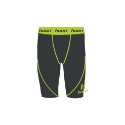 Chinosy chłopięce: Huari Spodnie juniorskie Parma Jr Pirate Black/tender Shoots r. 164