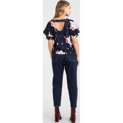 Bluzki damskie: Second Script Petite FRILL SLEEVE Bluzka navy