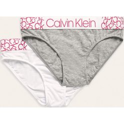 Calvin Klein Underwear - Figi. Szare majtki dziewczęce Calvin Klein Underwear, z bawełny. Za 99,90 zł.