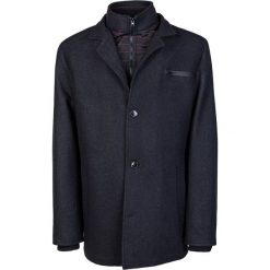 Kurtka CORRADO KUPR000024. Szare kurtki męskie Giacomo Conti, m, bez wzorów, z wełny, eleganckie, bez kaptura. Za 499,00 zł.
