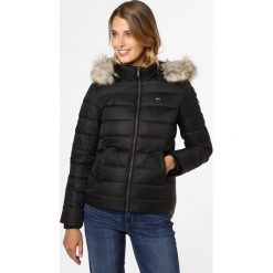 Tommy Jeans - Damska kurtka puchowa, czarny. Czarne kurtki damskie Tommy Jeans, s, bez wzorów, z jeansu, klasyczne, bez kaptura. Za 899,95 zł.