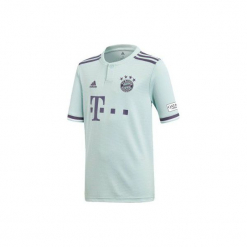 Koszulka do piłki nożnej replika Bayern Monachium. Szare t-shirty damskie marki Adidas, l. Za 389,99 zł.