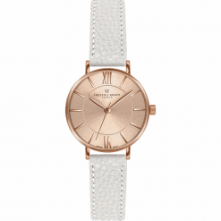 Frederic Graff Shispare White Leather Strap FCG-B033R. Białe zegarki damskie Frederic Graff, złote. W wyprzedaży za 216,00 zł.