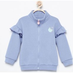 Bluza z nadrukiem na plecach - Niebieski. Niebieskie bluzy niemowlęce marki Reserved, z nadrukiem. W wyprzedaży za 29,99 zł.