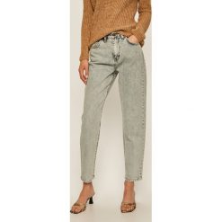 Answear - Jeansy. Niebieskie jeansy damskie ANSWEAR, s. W wyprzedaży za 89,90 zł.