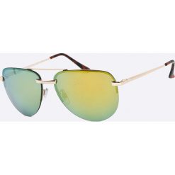 Medicine - Okulary Indochine. Żółte okulary przeciwsłoneczne damskie MEDICINE. Za 39,90 zł.