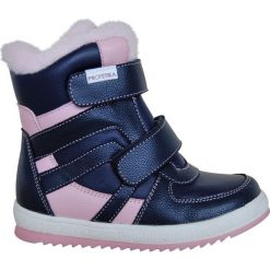 Protetika buty zimowe dziewczęce Melany 31 niebieskie. Niebieskie buty dziewczęce zimowe Protetika, bez zapięcia. Za 229,00 zł.