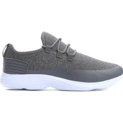 Szare Buty Sportowe Alingo. Szare halówki męskie Born2be, z materiału. Za 79,99 zł.