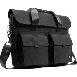 PKG torba na laptopa Richmond Laptop Messenger 15/16” - czarna (PKG-RICH-BK01BK). Czarne torby na laptopa PKG, bez wzorów, z materiału. Za 569,00 zł.