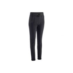 Spodnie 920 Slim Gym. Czarne spodnie sportowe damskie marki DOMYOS. Za 84,99 zł.