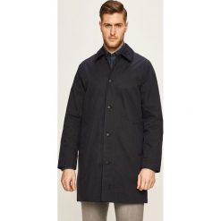 Levi's - Płaszcz. Niebieskie płaszcze męskie Levi's®, s, bez wzorów, z bawełny, bez kaptura. Za 499,90 zł.