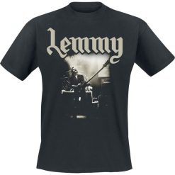 Motörhead Lemmy - Lived To Win T-Shirt czarny. Czarne t-shirty męskie z nadrukiem Motörhead, s, z dekoltem na plecach. Za 74,90 zł.