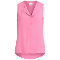 VILA Lucy S / L Top-Fav Damska bluzka Begonia Pink (rozmiar XL). Różowe bluzki damskie Vila, s, bez wzorów, bez kołnierzyka, bez rękawów. W wyprzedaży za 88,00 zł.