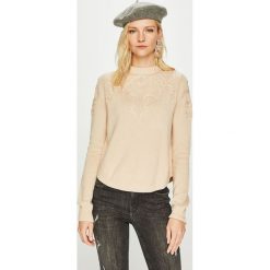 Pepe Jeans - Sweter Sue. Szare swetry oversize damskie marki Pepe Jeans, s, z bawełny. Za 279,90 zł.
