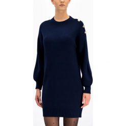 Sweter Silvian Heach PGA19224VE. Niebieskie swetry damskie Silvian Heach, s, bez wzorów, klasyczne, bez rękawów, bez kaptura. W wyprzedaży za 239,00 zł.