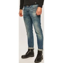G-Star Raw - Jeansy D-staq. Niebieskie jeansy męskie G-Star RAW, bez wzorów, retro. W wyprzedaży za 699,90 zł.