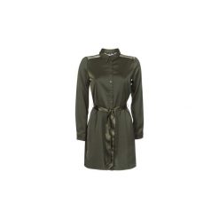 Sukienki krótkie Vero Moda VMLACY. Zielone sukienki damskie Vero Moda, m, bez wzorów, bez kołnierzyka, z krótkim rękawem, krótkie, mini. Za 159,20 zł.