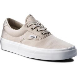 Tenisówki VANS - Era 59 VN0A38FSQ75 (Suiting) Silver Lining/T. Brązowe półbuty damskie marki Vans, bez wzorów, z gumy, bez zapięcia. W wyprzedaży za 229,00 zł.