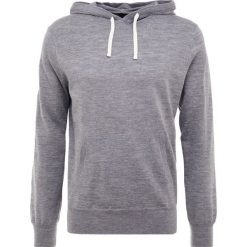 J.CREW Bluza z kapturem pewter. Szare bluzy męskie marki J.CREW, xxl, bez wzorów, z bawełny, z kapturem, bez rękawów, z kapturem. Za 359,00 zł.