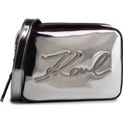Torebka KARL LAGERFELD - 86KW3039 Multi. Szare torebki klasyczne damskie marki KARL LAGERFELD, na co dzień, ze skóry ekologicznej. W wyprzedaży za 579,00 zł.